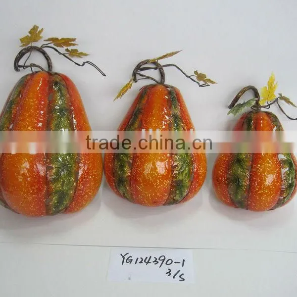 Outdoor Metal Pumpkin Decoration for Thanksgiving Day