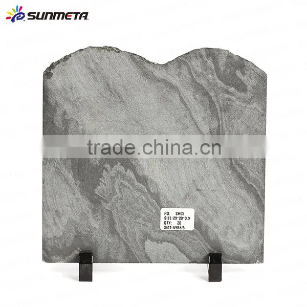 Sunmeta Factory Directly Hot Sale Blank Sublimation 3D Decoration Rock Photo, Slate photo-3