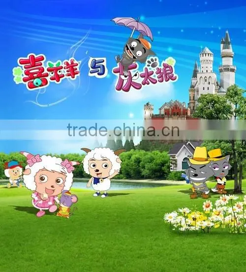 2015 Vinly Cartoon Wallcovering for Kids/decorative Mural Wallpaper for Kids Room photo-5