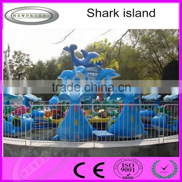 Popular Water Games Amusement Equipment Outdoor Water Game Ride Shark Island photo-5