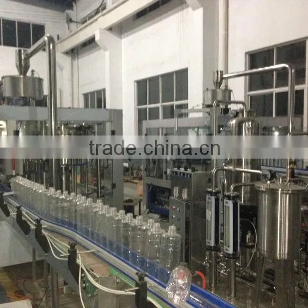 mineral water filling , capping and lable machine