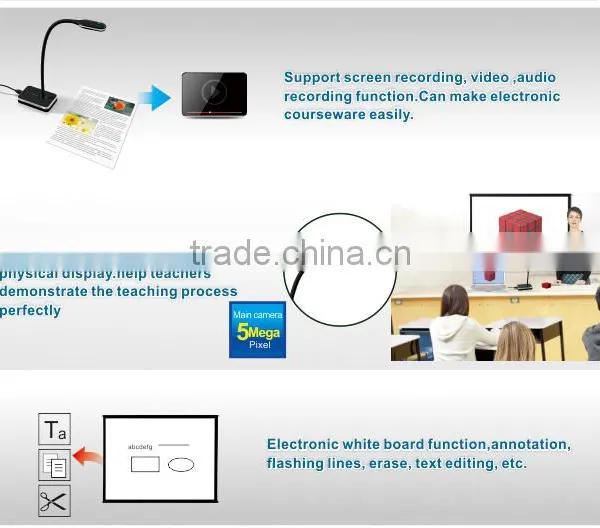 Eloam Wifi Documents Scanner/ Visual Presenter OCR Passport&ID Scanner photo-3