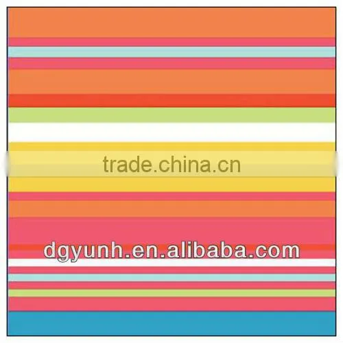 Multi Colours Stripe Vinyl Tablecloth & Tablecloth Rolls