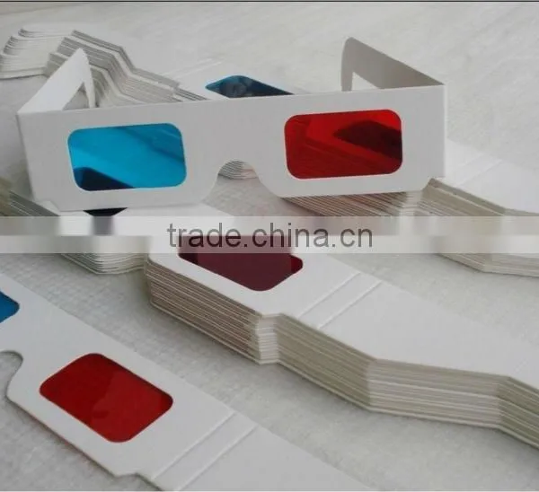 Plain White Paper 3D Glasses photo-4