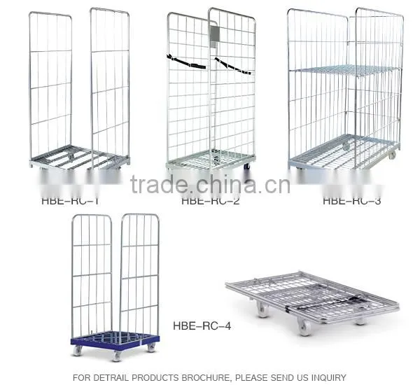 2 Sides Roll Container With Platic Base photo-5
