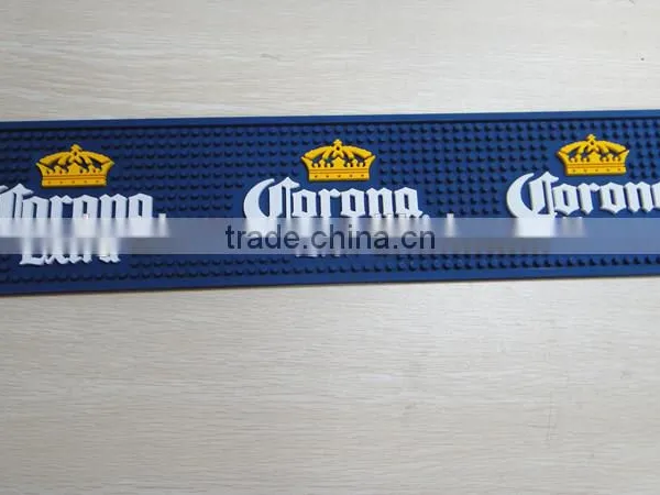 New Design Branded Custom Soft Pvc Rubber Bar Counter Beer Mat photo-2