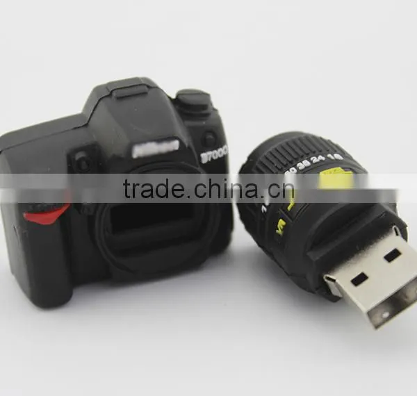 Hot Sale USB2.0 Memory Stick Flash Pen Drive Camera Model Black 8GB photo-2