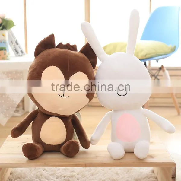 2016 Fashion New Fox Rabbit With Military Uniform Toy Descendants of the Sun Dolls photo-6