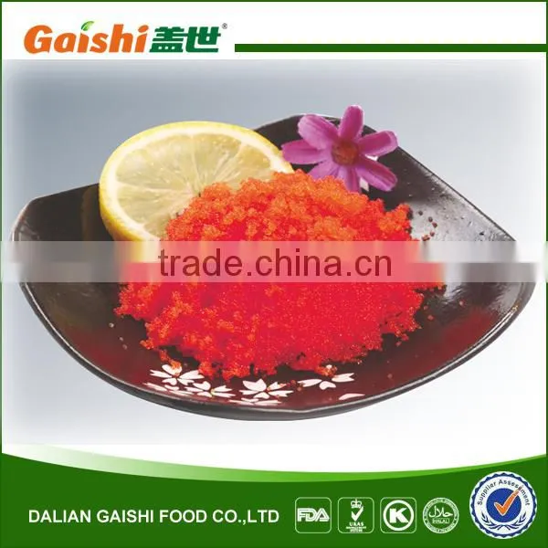 Different Colors Fresh Nutritions Seasoned Capelin Roe Herring Roe
