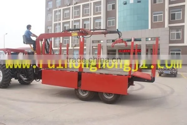 Crane Timber Trailer,log Loader Trailer,log Trailer photo-3