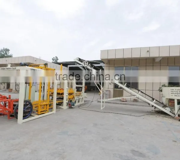 QT4-18 Full Auto Hydraulic Brick Machine Block Forming Machine Interlocking Block Making Machine photo-4