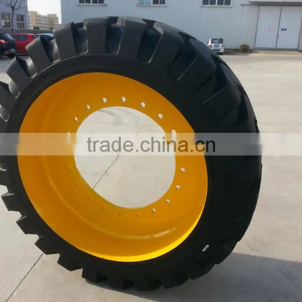 23.5 25 23.5r25 23.5-25 Solid Tires for Mini Loader Backhoe Front Skid Steer Wheel Loaders photo-6