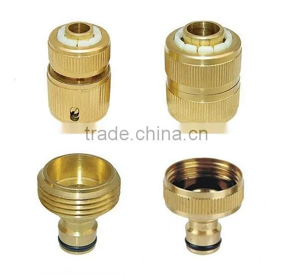 2015 3/4'' & 1/2'' BRASS MALE HOSE ADAPTOR/GARDEN HOSE CONNECTOR photo-3