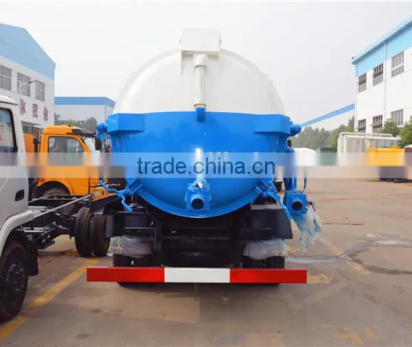 Dongfeng 4*2 Sewage Tanker Truck, 6000liter Sewage Truck photo-3