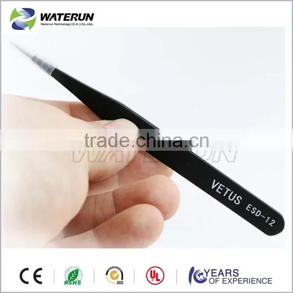 ESD-10 Vetus Volume Lash Stainless Steel Antistatic Tweezers photo-3