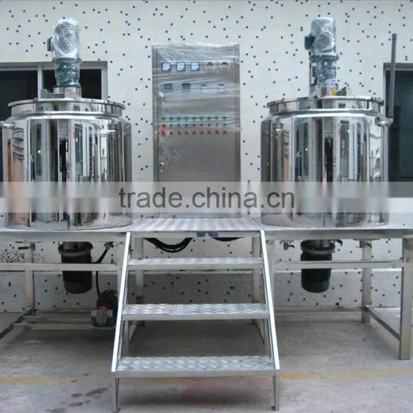 50L-3000L Emulsifying Mixing Tank/homogenizing Blending Tank/detergent Liquid Mixing Machine photo-3