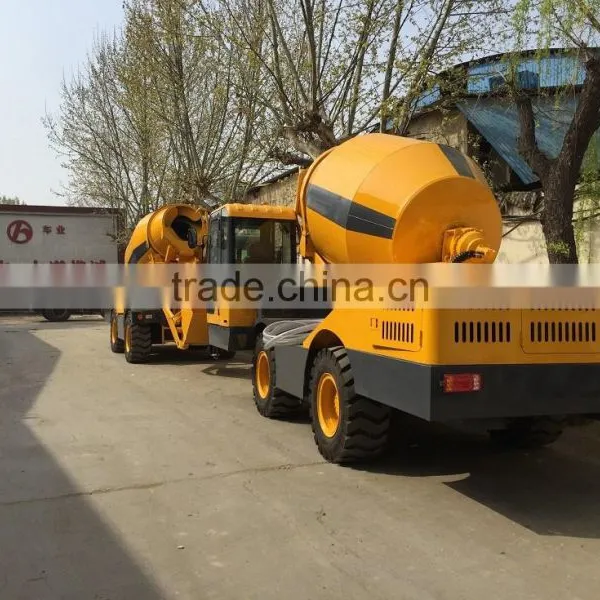 Construction Using 4X4 Truck Self Loading Concrete Mixer photo-6