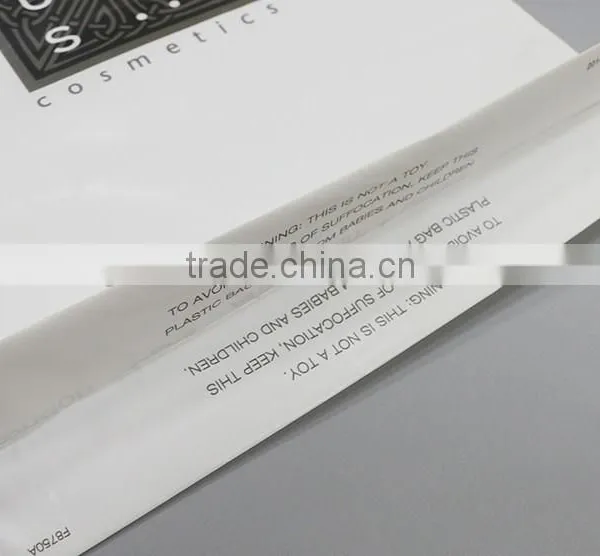 Clear Plastic Shopping Bags Logo Printing Die Cut Bag With Handle,die Cut Handle Plastic Bag photo-3