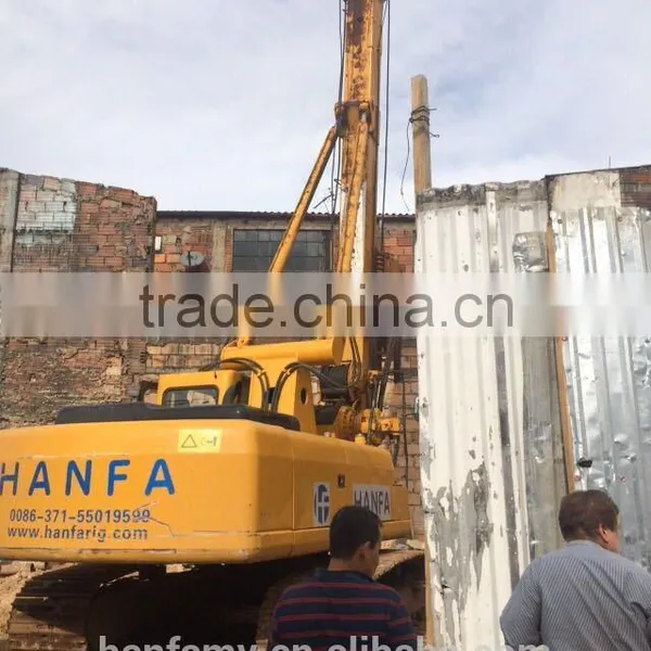 HF856A Rotary Drilling Rig Rotary Drilling Machine for Piling Foundation Piling Rig photo-3