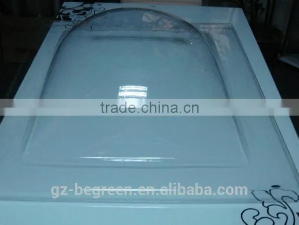 Polycarbonate PC Plastic Round Dome Roof Window Skylight Blinds photo-3