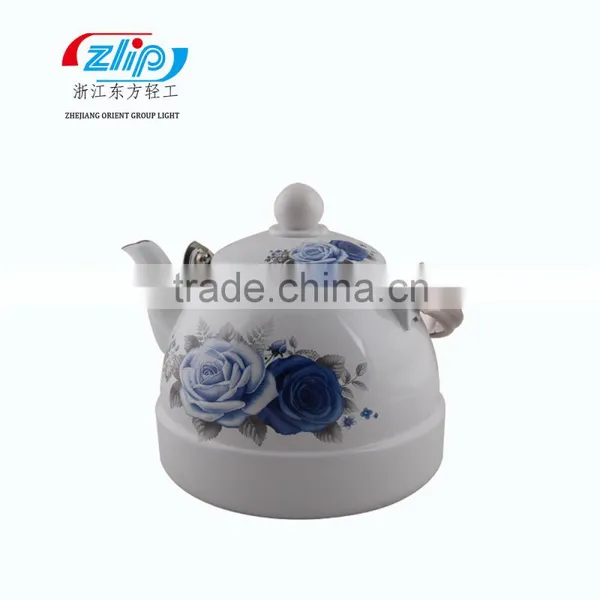 The Super Quality 2.5L Healthy Enamel Water Kettle Beautiful Decor photo-4