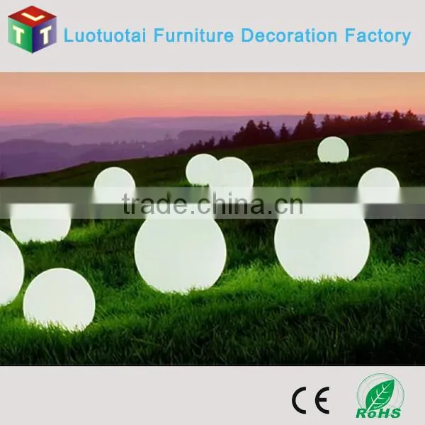 PE Plastic Illuminated Led Holloween Decorative Ball photo-6