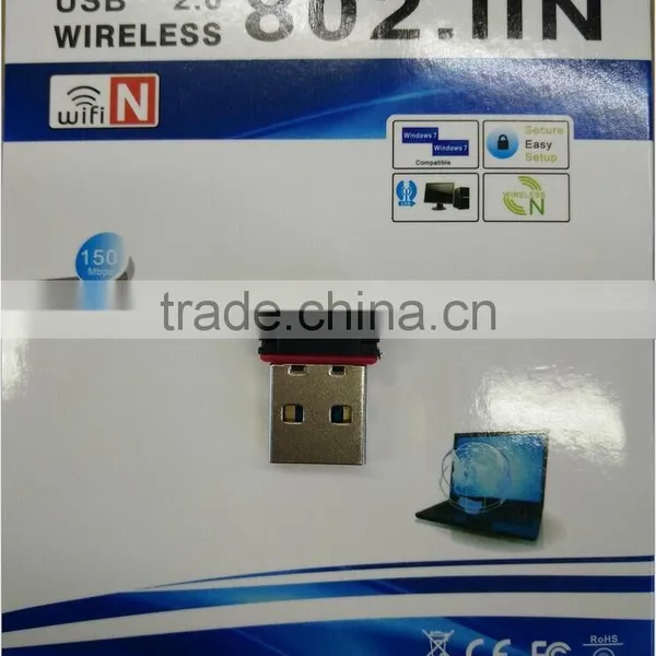 Factory Direct Cheap Price USB Mini Wireless 150M LAN Adapter USB 2.0 Wireless 802.11N Driver photo-3