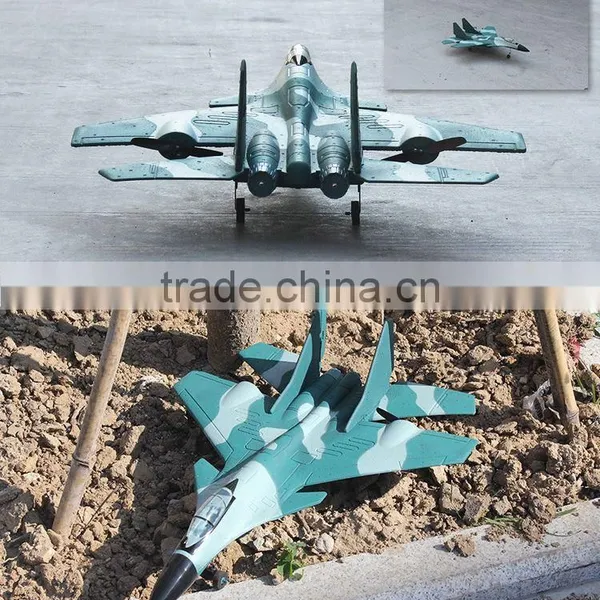 2.4GHZ Wireless Radio Control Model Airplane, SU27/J15 Stunt Flying Aircraft, RC Toy Fighter For Kids photo-6
