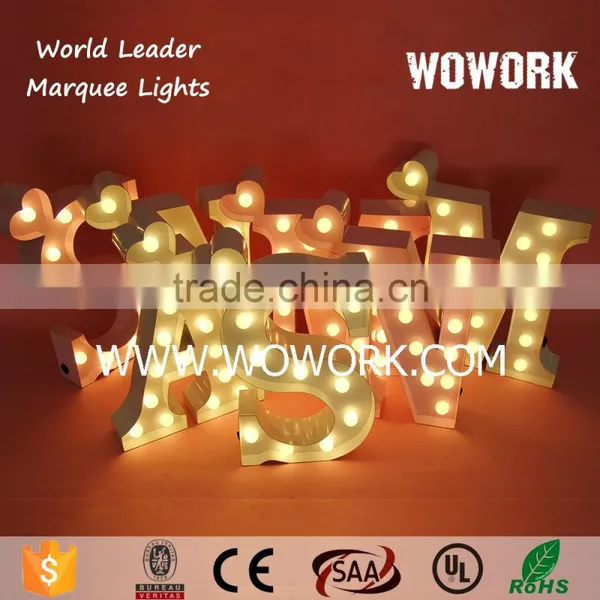 Wall Mounted Design Shaped Letter Lights photo-6
