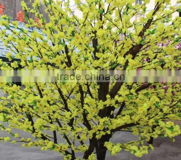 Artificial Peach Flower Tree for Interior Decoration photo-6