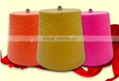 100%Recyled Dope Dyed Cotton Yarn For Gloves photo-3