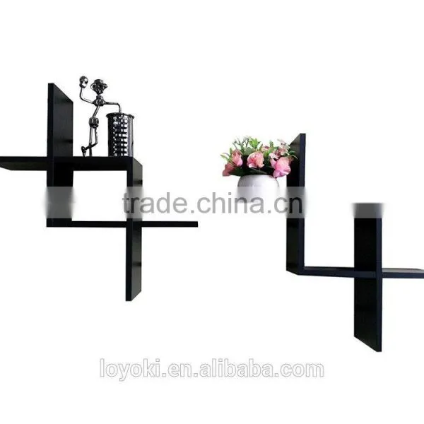 Factory Direct Wholesale Living Room Decorative Wooden Wall Shelf , Floating Shelf photo-2