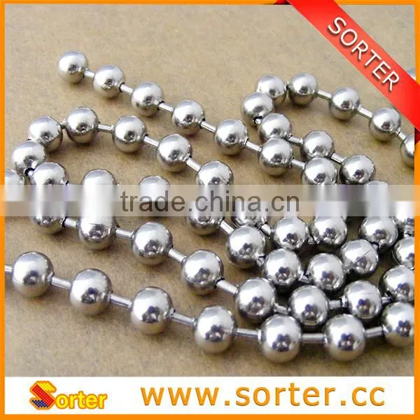 Cheap Stainless Steel Round Beads Chain photo-2