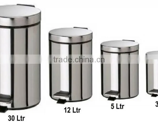 3L/5L/12L/20L Metal Trash Can photo-2