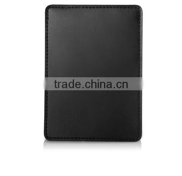 Crosshatch Black Front Pocket Card Holder Slim Wallet RFID Blocking photo-3