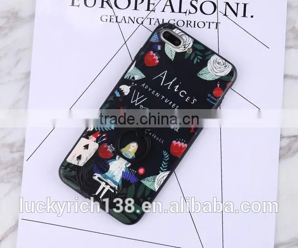 2017 New Customized TPU Black Bottom Phone Case for IPhone 6G/7G photo-3