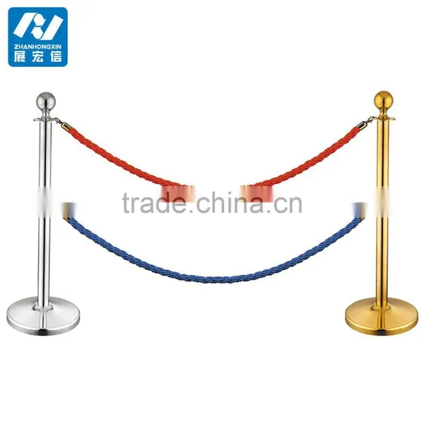 Crowd Control Equipment, Metal Rope Stanchion For Sale photo-4