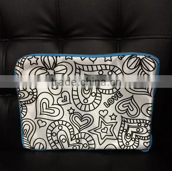 Animation Style DIY Schoolbag Graffiti Bag Children Shoulder Bags photo-4