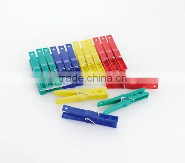 Good Peice Colorful Big Clothes Pegs European Standard Professional Peg Manufacturer Plastic Clothes Peg photo-2