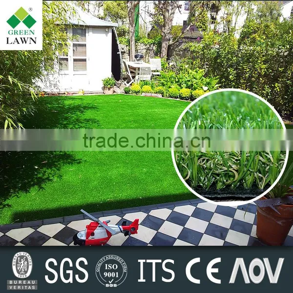 20mm Thick Plastic Artificial Grass Lawn for Garden Landscaping Decoration photo-5