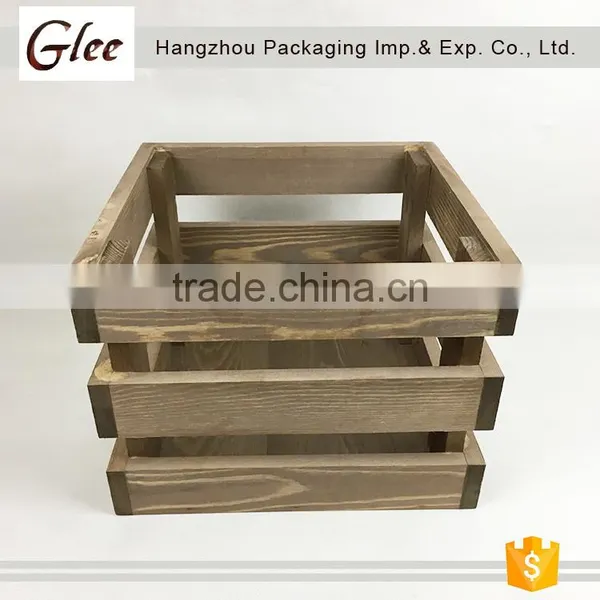 Antique Wooden Crate for Vegetables Wooden Fruit Crate Boxes