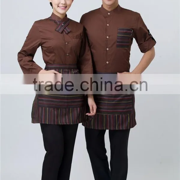New Style Hi-Q Restaurant & Bar Uniform Waiter Workwear Customized photo-4