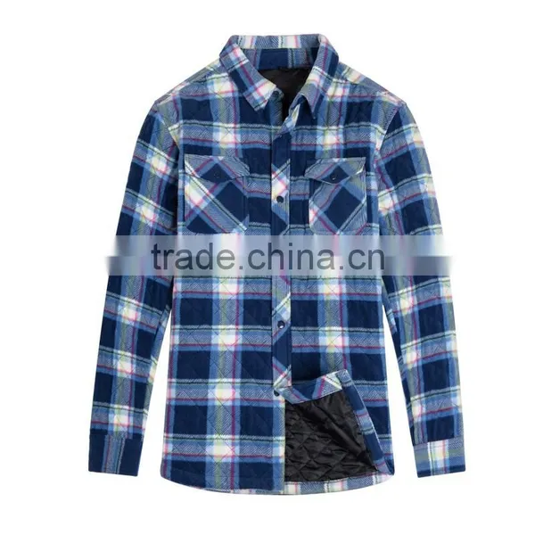 2016 Hot Sale Oem Service Fashion Style Polar Fleece Warm Shirt Fleece Jacket photo-2