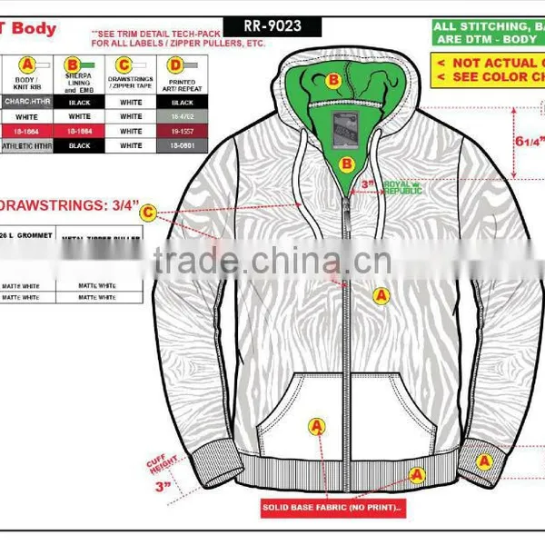 2014 Stock Boys / Mens / Big Mens Polyester Winter Sherpa Lined Printed Fleece Jacket /coat photo-3