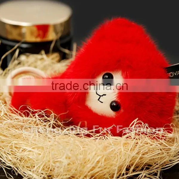 CX-A-03 Genuine Mink Fur Monkey Dolls Cute Toys Mink Fur photo-3