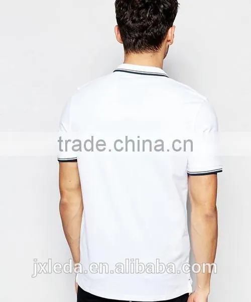 Bulk Blank Work T-shirt Clothing Custom, 100% Cotton Pique Polo Shirt Men Wholesale photo-5