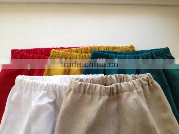 New Arrival Baby Clothes Pant Teen Boys Girls Wearing Panties Kids Plain Red Legging Wholesale photo-4