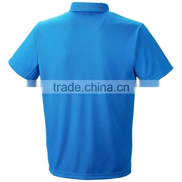 Wholesale Custom Design Multi-color Collar Blank Orange Sport t Shirt photo-3