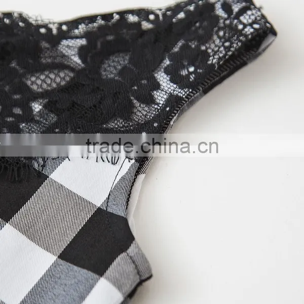 ShiJ In Stock! Lace Girls Dress Smocked Children Clothing Wholesale photo-4