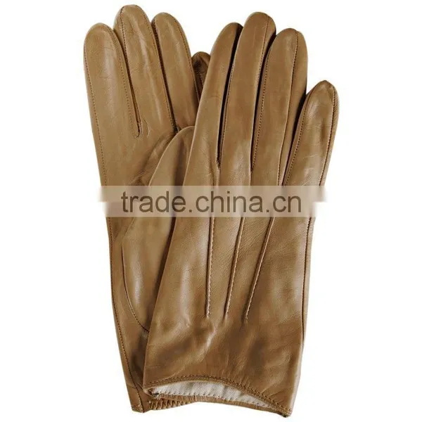 Leather Fashion Gloves Women photo-4